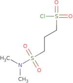 3-(Dimethylsulfamoyl)propane-1-sulfonyl chloride