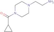 (2-[4-(Cyclopropylcarbonyl)piperazin-1-yl]ethyl)amine
