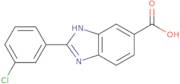 2-(3-Chlorophenyl)-1H-benzimidazole-5-carboxylic acid