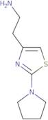 2-[2-(Pyrrolidin-1-yl)-1,3-thiazol-4-yl]ethan-1-amine