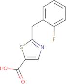 2-[(2-Fluorophenyl)methyl]-1,3-thiazole-5-carboxylic acid