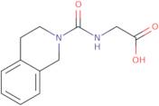 2-[(1,2,3,4-Tetrahydroisoquinoline-2-carbonyl)amino]acetic acid