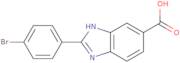 2-(4-Bromophenyl)-3H-benzo[D]imidazole-5-carboxylic acid