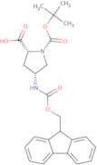 (2R,4R)-4-(((9H-fluoren-9-yl)Methoxy)carbonylaMino)-1-(tert-butoxycarbonyl)pyrrolidine-2-carboxyli…