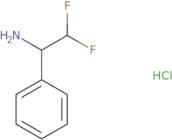 (1R)-2,2-Difluoro-1-phenylethan-1-amine hydrochloride