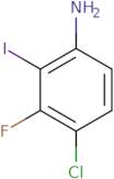 4-Chloro-3-fluoro-2-iodoaniline