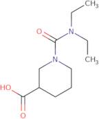 1-(Diethylcarbamoyl)piperidine-3-carboxylic acid