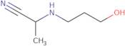 2-[(3-Hydroxypropyl)amino]propanenitrile