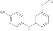 N5-[3-(Methylsulfanyl)phenyl]pyridine-2,5-diamine