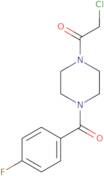 2-Chloro-1-[4-(4-fluoro-benzoyl)-piperazin-1-yl]-ethanone