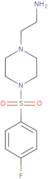 (2-(4-[(4-Fluorophenyl)sulfonyl]piperazin-1-yl)ethyl)amine