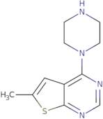 1-{6-Methylthieno[2,3-d]pyrimidin-4-yl}piperazine