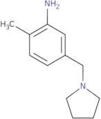 2-Methyl-5-(pyrrolidin-1-ylmethyl)aniline