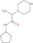 N-Cyclopentyl-2-(piperazin-1-yl)propanamide