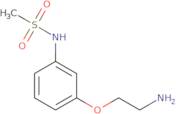N-[3-(2-Aminoethoxy)phenyl]methanesulfonamide