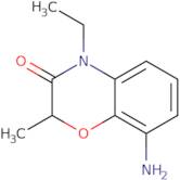 8-Amino-4-ethyl-2-methyl-3,4-dihydro-2H-1,4-benzoxazin-3-one