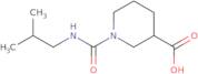 1-[(2-Methylpropyl)carbamoyl]piperidine-3-carboxylic acid