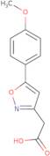 [5-(4-Methoxyphenyl)isoxazol-3-yl]acetic acid