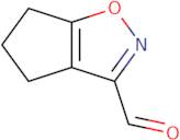 4H,5H,6H-Cyclopenta[D][1,2]oxazole-3-carbaldehyde