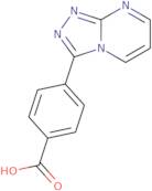 4-([1,2,4]Triazolo[4,3-a]pyrimidin-3-yl)benzoic acid