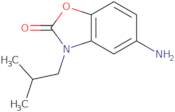 5-Amino-3-(2-methylpropyl)-2,3-dihydro-1,3-benzoxazol-2-one