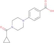 4-(4-Cyclopropanecarbonylpiperazin-1-yl)benzoic acid