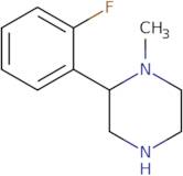 2-(2-Fluorophenyl)-1-methylpiperazine