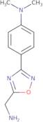 4-[5-(Aminomethyl)-1,2,4-oxadiazol-3-yl]-N,N-dimethylaniline