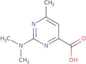 2-(Dimethylamino)-6-methylpyrimidine-4-carboxylic acid