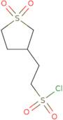 2-(1,1-Dioxo-1λ6-thiolan-3-yl)ethane-1-sulfonyl chloride