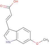 (2E)-3-(6-methoxy-1H-indol-3-yl)prop-2-enoic acid