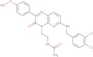N-[2-[6-[[(3,4-Dichlorophenyl)methyl]amino]-2-(4-methoxyphenyl)-3-oxopyrido[2,3-b]pyrazin-4(3H)-yl]ethyl]-acetamide-d3