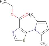 Ethyl 5-(2,5-dimethyl-1H-pyrrol-1-yl)thiazole-4-carboxylate