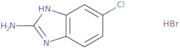 5-chloro-2,3-dihydro-1H-1,3-benzodiazol-2-imine hydrobromide