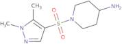 1-[(1,5-Dimethyl-1H-pyrazol-4-yl)sulfonyl]piperidin-4-amine