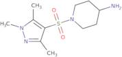 1-[(Trimethyl-1H-pyrazol-4-yl)sulfonyl]piperidin-4-amine