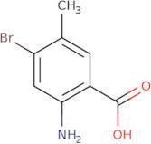 2-Amino-4-bromo-5-methyl-benzoic acid