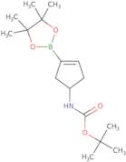 tert-Butyl (3-(4,4,5,5-tetramethyl-1,3,2-dioxaborolan-2-yl)cyclopent-3-en-1-yl)carbamate