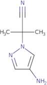 2-(4-Aminopyrazol-1-yl)-2-methyl-propanenitrile