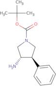 tert-Butyl (3S,4R)-3-amino-4-phenylpyrrolidine-1-carboxylate