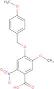 5-Methoxy-4-[(4-methoxybenzyl)oxy]-2-nitrobenzoic acid