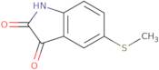 5-(Methylsulfanyl)-2,3-dihydro-1H-indole-2,3-dione