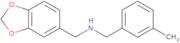 (1,3-Benzodioxol-5-ylmethyl)(3-methylbenzyl)amine