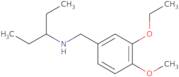 (3-Ethoxy-4-methoxybenzyl)(1-ethylpropyl)amine