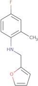 4-Fluoro-N-(furan-2-ylmethyl)-2-methylaniline