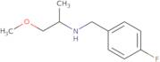 (4-Fluoro-benzyl)-(2-methoxy-1-methyl-ethyl)-aminehydrochloride