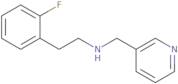 [2-(2-Fluorophenyl)ethyl][(pyridin-3-yl)methyl]amine