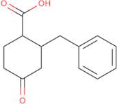 2-Benzyl-4-oxo-cyclohexanecarboxylic acid