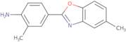 2-Methyl-4-(5-methyl-1,3-benzoxazol-2-yl)aniline