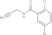 5-Bromo-2-chloro-N-(prop-2-yn-1-yl)benzamide